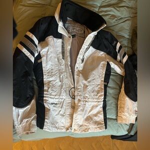 Spyder Black and White Ski Jacket